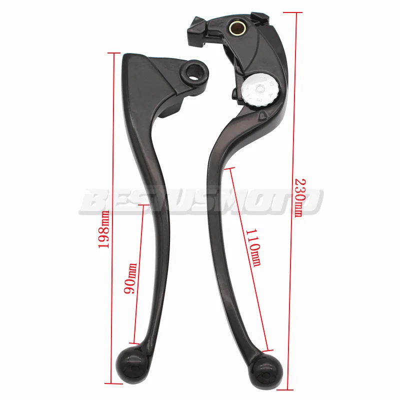 Motorcycle Right&Left Brake Clutch Levers For Kawasaki ZX6R ZX-6R ZX10R ZX-10R Z750R Z1000 Z1000SX NINJA 1000 Tourer 2006-2012