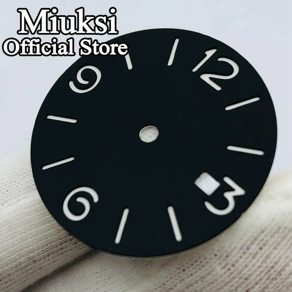 Miuksi 31.5mm sandwich dial luminous fit ETA2824 2836 Mingzhu DG2813 3804 Seagull ST1612 Miyota 8205 8215 821A PT5000 movement