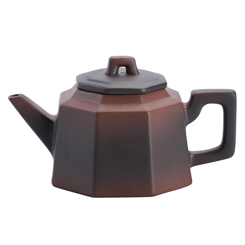 Chinese Retro Teapot Purple Clay Kung Fu Tea Kettle Home Ceramic Yixing Zisha Tea Set Teaware Pots Tea Infuser Pot