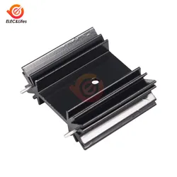 5Pcs Aluminium TO-220 Heatsink TO 220 Heat Sink Transistor Radiator TO220 Cooler Cooling 34x38x12mm