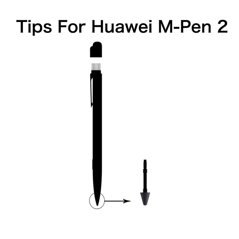 Puntas de lápiz originales para Huawei M-Pen2, punta de lápiz reemplazable para Huawei M-Pen2 Stylus, punta de lápiz táctil