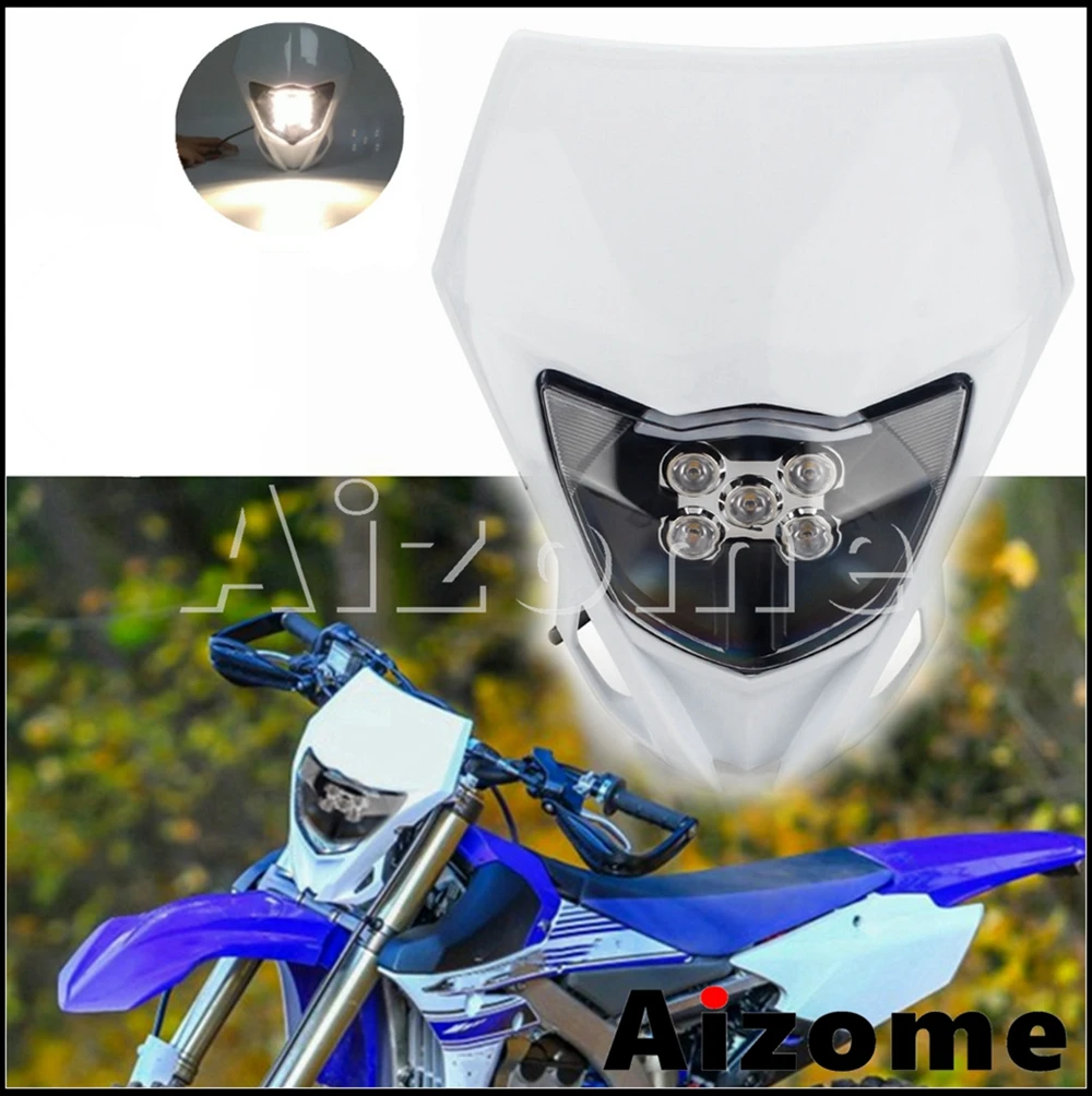 

Передняя светодиодная фара для мотоцикла Yamaha WR250F 250R WR450F YZ450F YZ250F YZ250FX YZ250 YZ125 YZ85