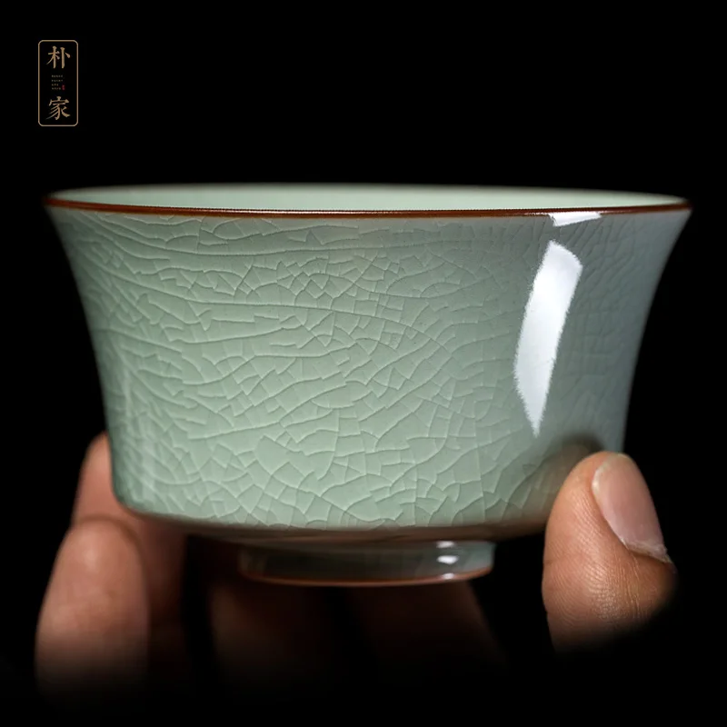 

|Li Tinghuai your kiln ceramic cups sample tea cup master cup single cup ruzhou your porcelain pieces of personal cup