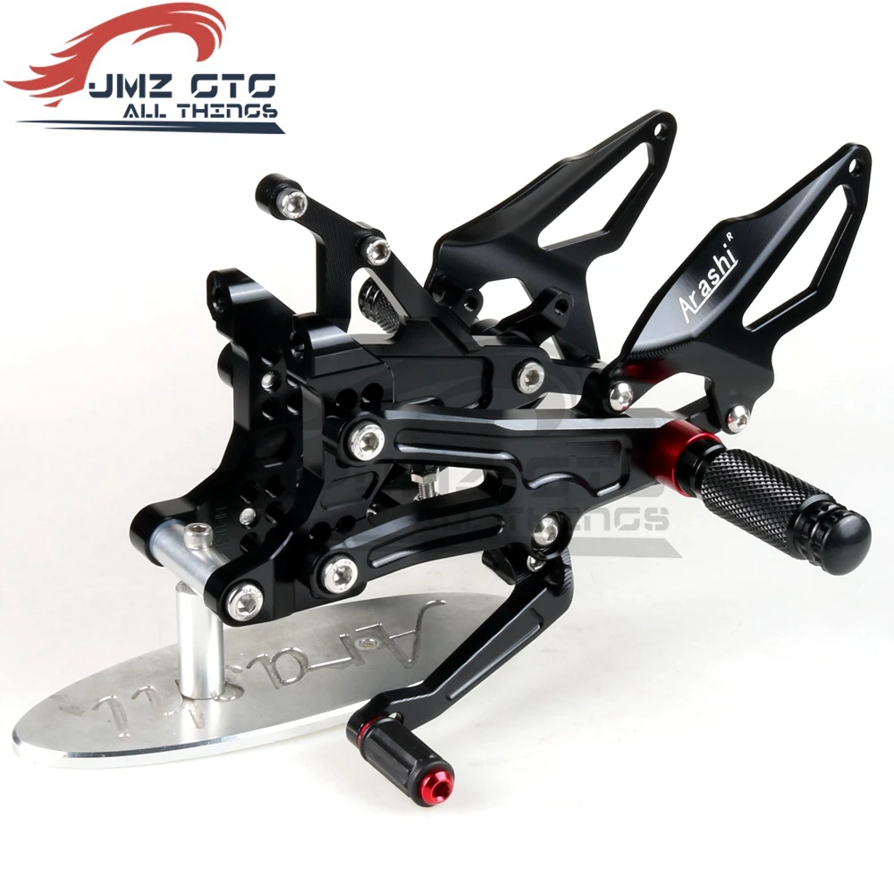 Motorcycle CNC Adjustable Rear Set Rearsets Footrest Foot Rest  For DUCATI V4 2018-2019-2020