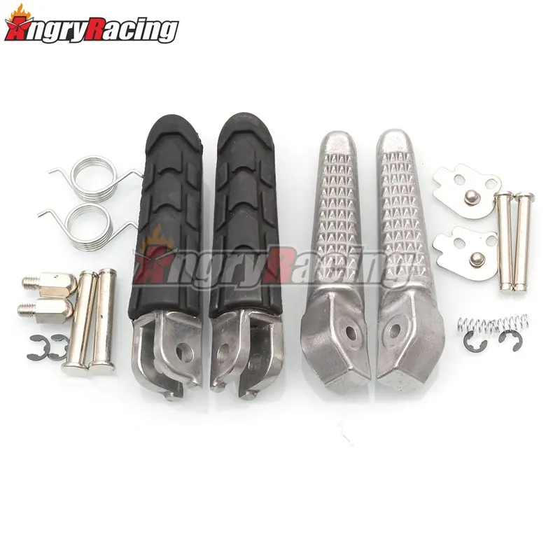 Front Rear Footrests Foot pegs For Honda CB400 Superfour VTEC 1-4 CB250 CB900 Hornet 250 900 CB1300 NC750S NC750X NC700 NC 750