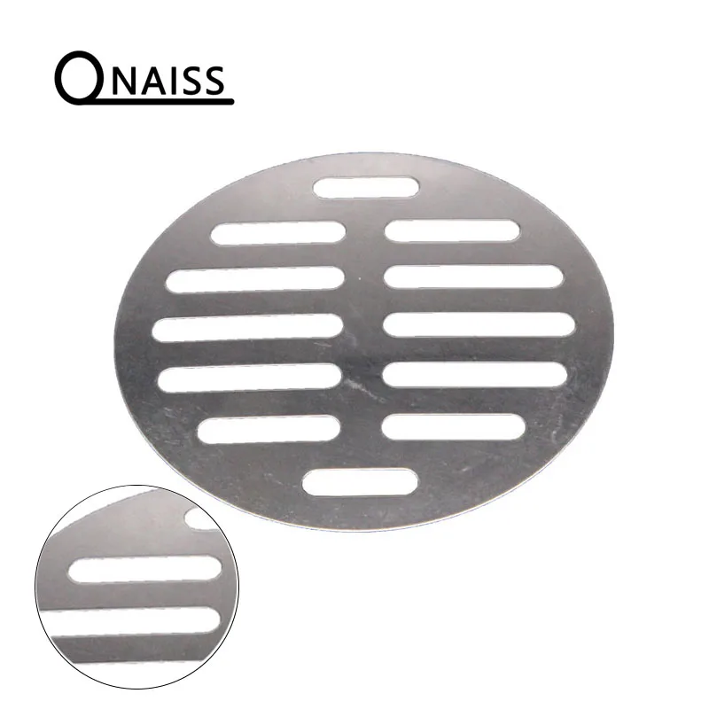 Square/Round Floor Drain Covers Bathroom Supplies Silver Tone Stainless Steel Floor Drain Covers Square Side Drain Grille