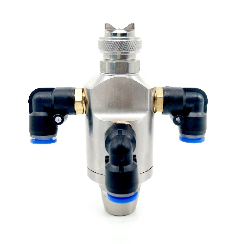 

1/4" Stainless Steel DJ Automatic Air Atomizing Spray Nozzle,Air And Water Mixing Humidifying Atomizer Spray Nozzles