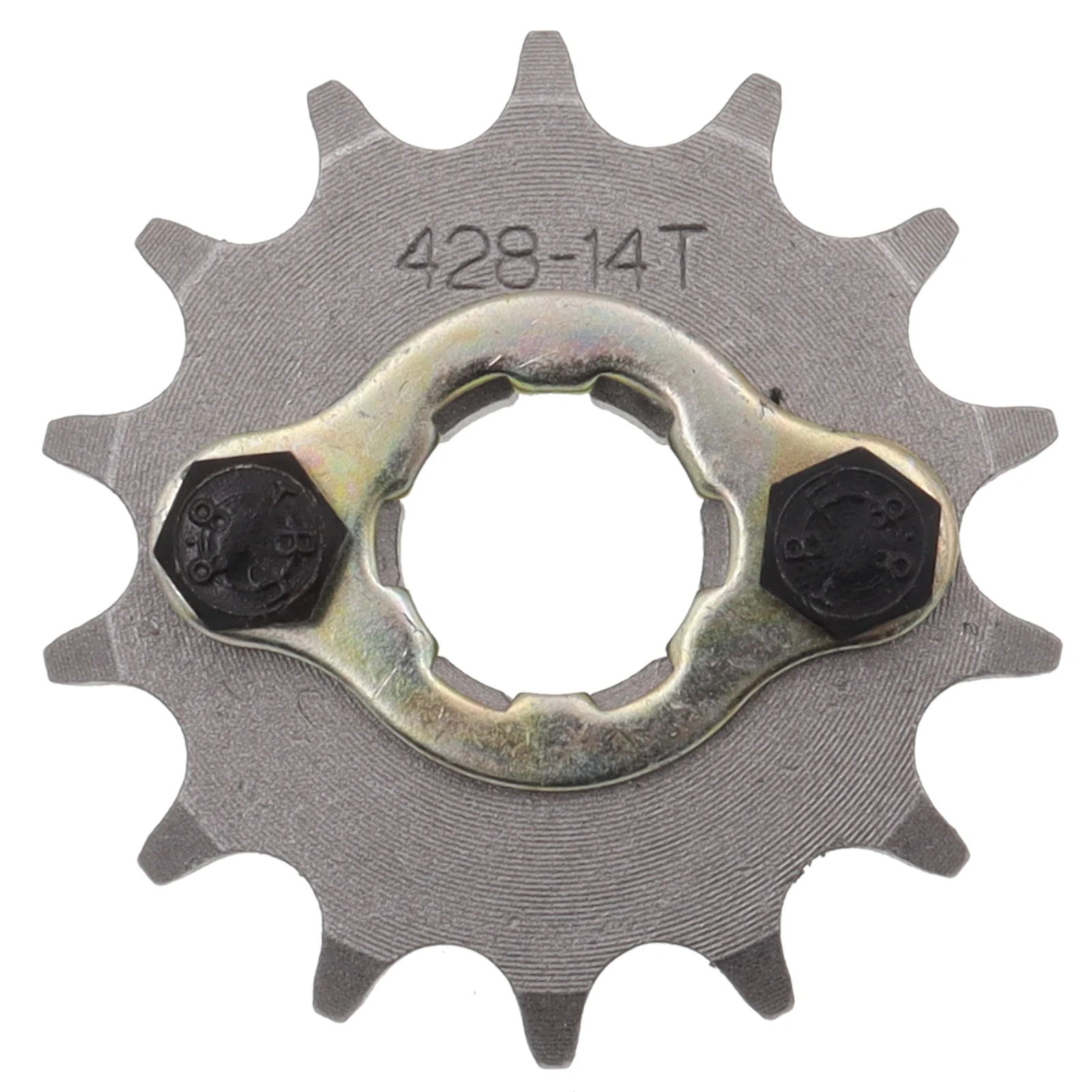 17mm 20mm Front Motorcycle Engine 428# 10T 11T 12T 13T 14T 15T 16T 17T 18T 19T Teeth Chain Sprocket With Retainer Plate Locker