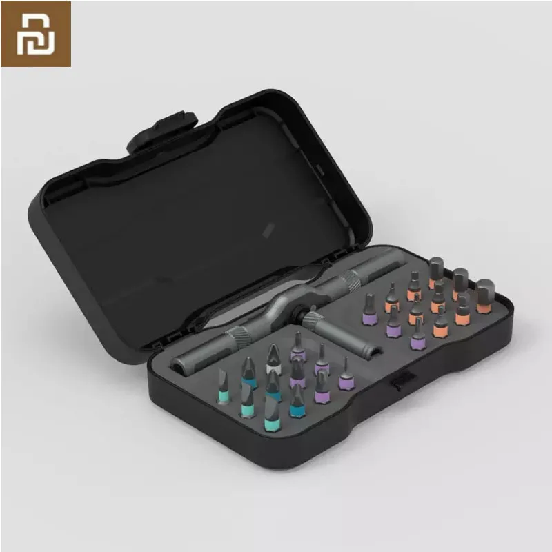 Duka AtuMan RS1 24 in1 لتقوم بها بنفسك مجموعة أدوات صندوق الأدوات الميكانيكية صندوق مفتاح البراغي المقبس مفك السقاطة مجموعة مفاتيح الربط