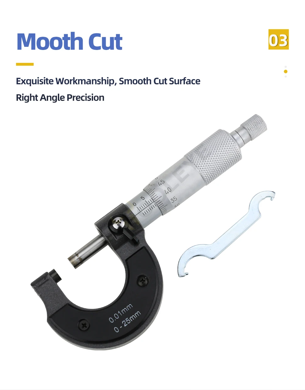 External Micrometer Set Outside Micrometer Micro Meter Mechanical Micrometers Measuring Tools Micrometric Gauges For Measurement