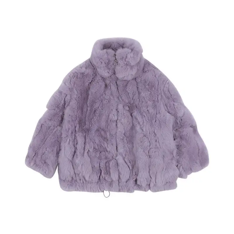 

2021 news Winter Thickening Warm Kids Baby Girls Fake Fur Coat Fashion Coats Jackets Kids Elegant Overcoat Children Clothes