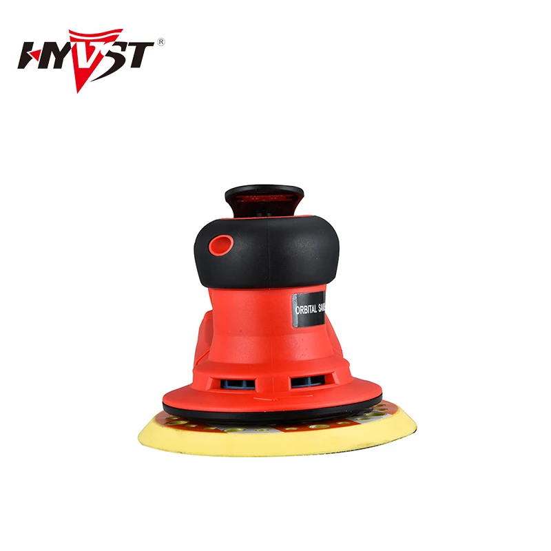 Imagem -04 - Hyvst 350w Multi-função Lixadeira Orbital Aleatória Brushless Velocidade Variável com Fio Lixadeiras Orbitais para Acabamento Cantos Carro Madeira