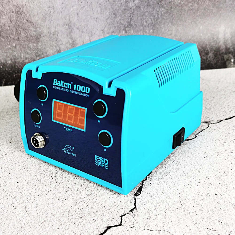 High Frequency Constant Temperature Soldering Station Bakon BK1000 BK2000 Adjustable Electric Iron 90W Power