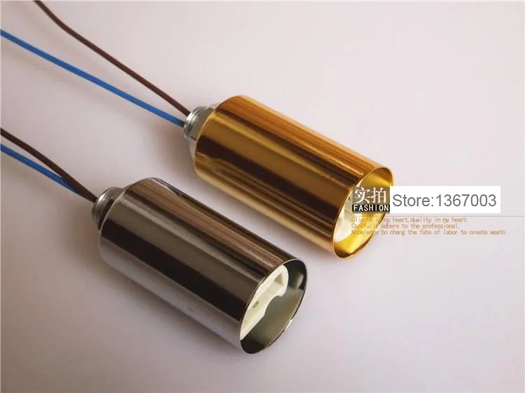 2pcs 10pcs G9 Socket Ceramic Base With 0.3mm2  20cm Wire Light Holder Chrome Gold Color Lamp Cup Lighting Accessories