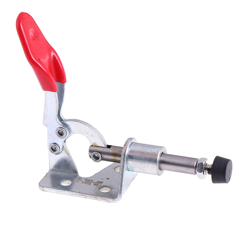 New 45Kg Antislip Vertical Toggle Clamp GH-301-AM Plastic Covered Handle Toggle Clamp For Hand Tool