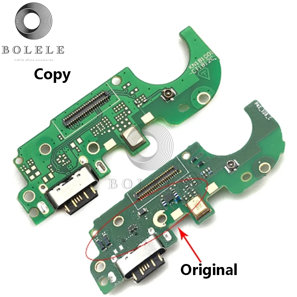 For Nokia 8.1 X7 TA-1099 1113 1115 1131 1119 7.1 Plus USB Charge Port Dock Plug Charger Board Connector Charging Flex Cable