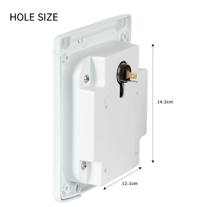 RV Modified Warehouse Door External Mains Borrowing Power Socket Door Waterproof 86 Boxes Borrowing Power Socket Door