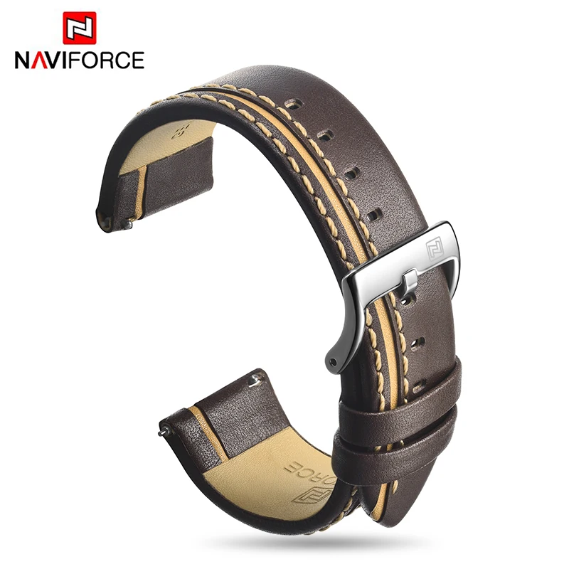 Watch Band 24mm High-quality Genuine Watch Strap for Men Waterproof Belt Band Watch Accessories Quick Release With Buckle