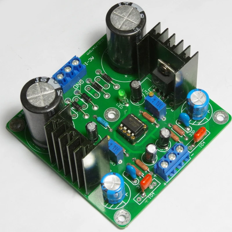 Kyyslb LM317 ac 12-24v熱精密調整可能な安定化電源ボードアクティブサーボ電源完成ボードキット