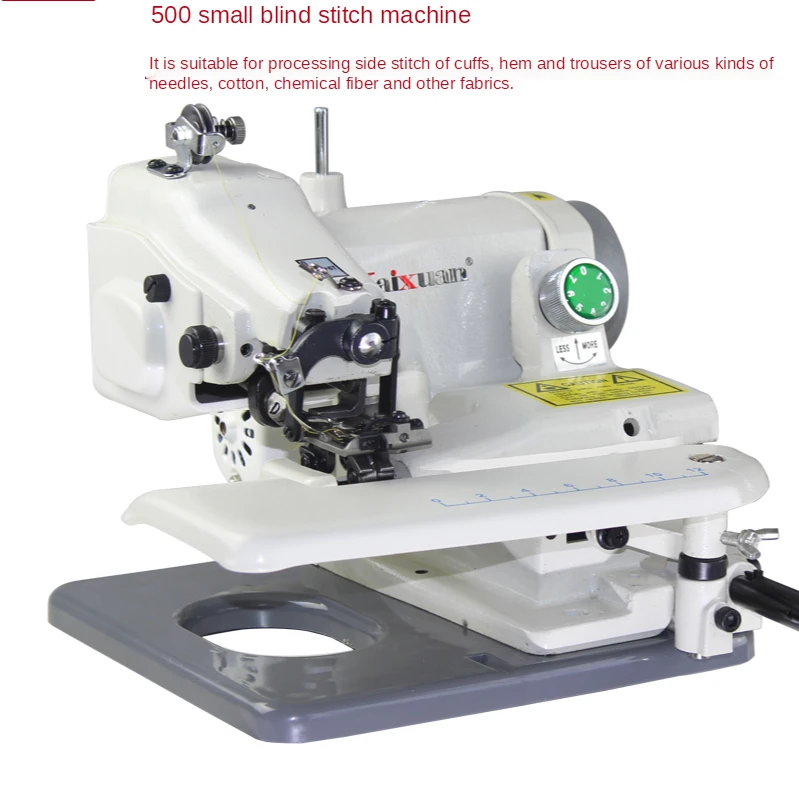 Macchina da cucire domestica KX500, macchina da cucire cieca da tavolo, pantaloni, macchina da cucire a trasmissione diretta 220v/120w