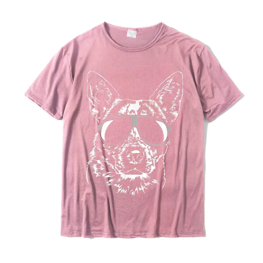 Camiseta con estampado de perro Hund para Hombre, camisa divertida de algodón, informal, Retro, regalo