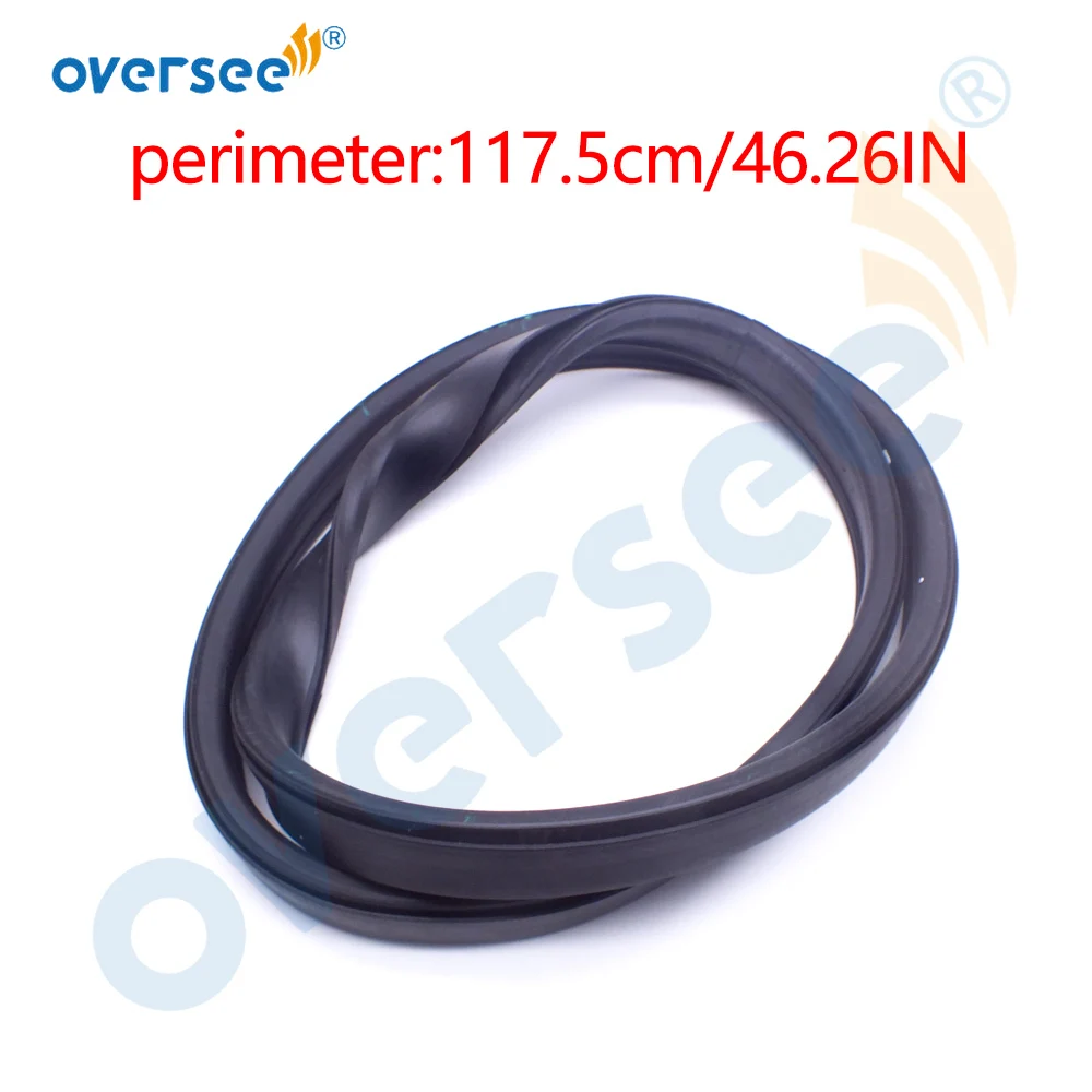 Rubber Seal 3F3-67501 For Tohatsu 2 Stroke Outboard Motor Parts 6 8 9.8HP Top Cowling UV Anti-aging Motor Cover Upper