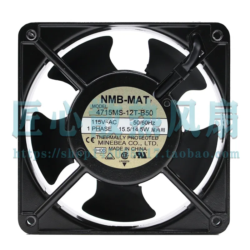 

4715MS-12T-B50 12038 12CM 115V 15.5/14.5W axial fan aluminum frame