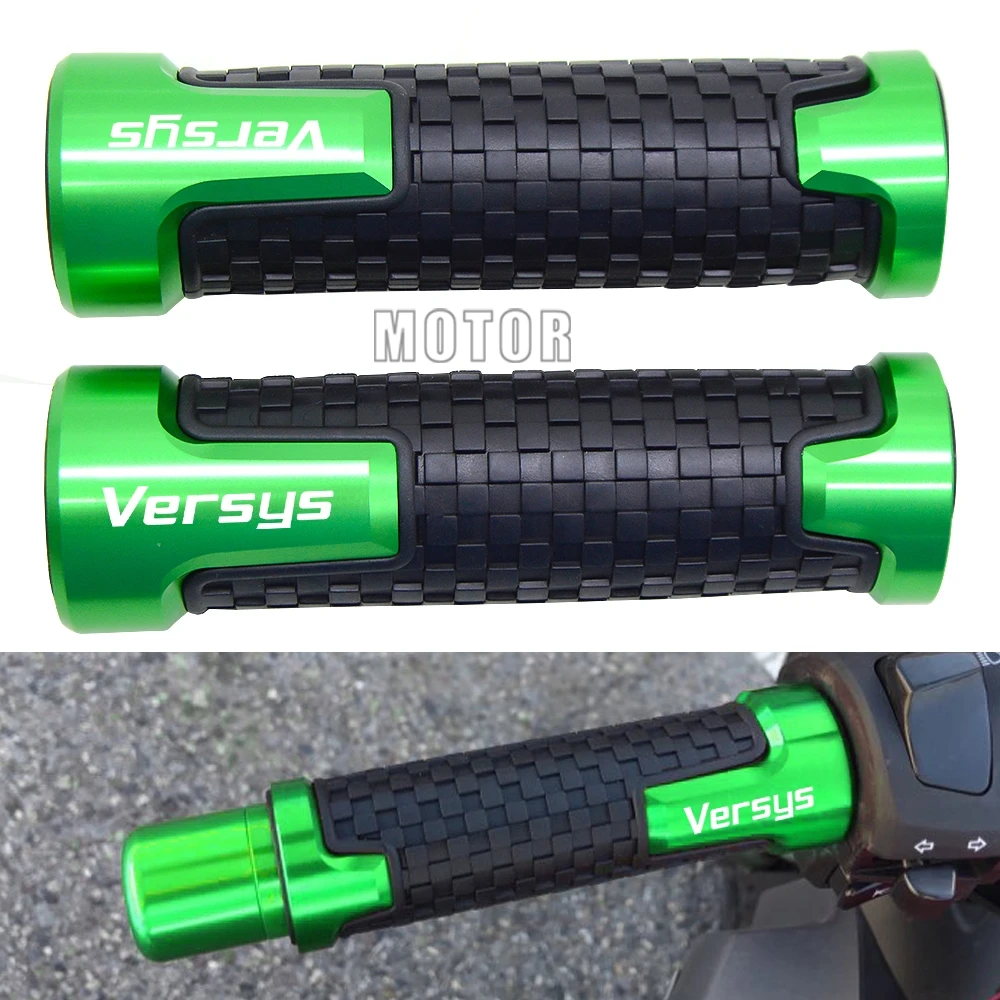 

For Kawasaki VERSYS300X/VERSYS650/VERSYS1000 Motorcycle Universal 7/8"22mm Handle Bar Handlebar Hand Grips VERSYS 300 X/650/1000