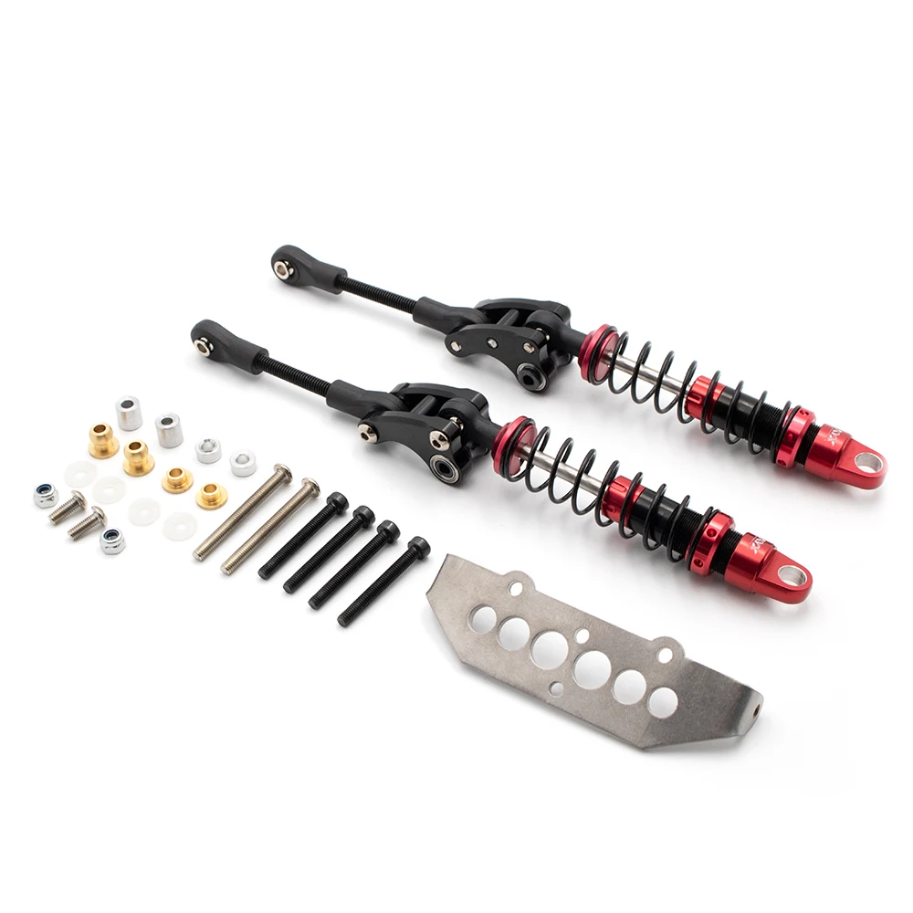 KYX DIY Suspension Beam Shock Absorber Set for 1/10 Crawler Car Axial scx10-ll 90046 Traxxas TRX-4