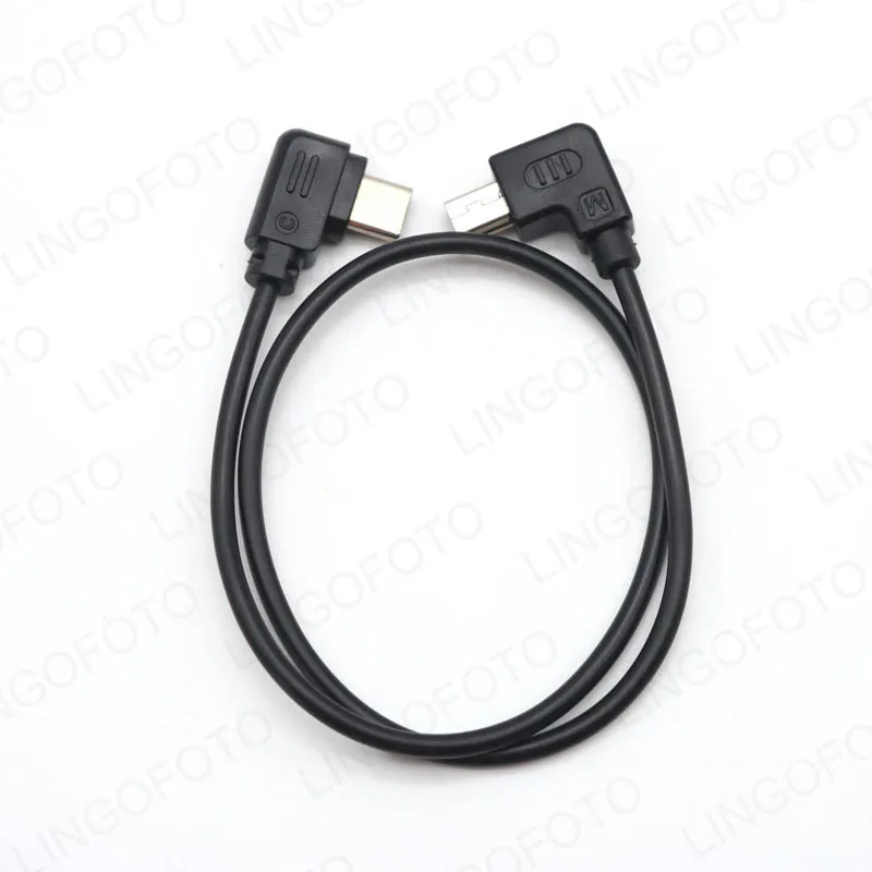كابل موزا إير 2 للتحكم ، سلك نحاسي صغير usb من النوع c ، لكانون eos r eos rp ، نيكون z6 z7 ac1019