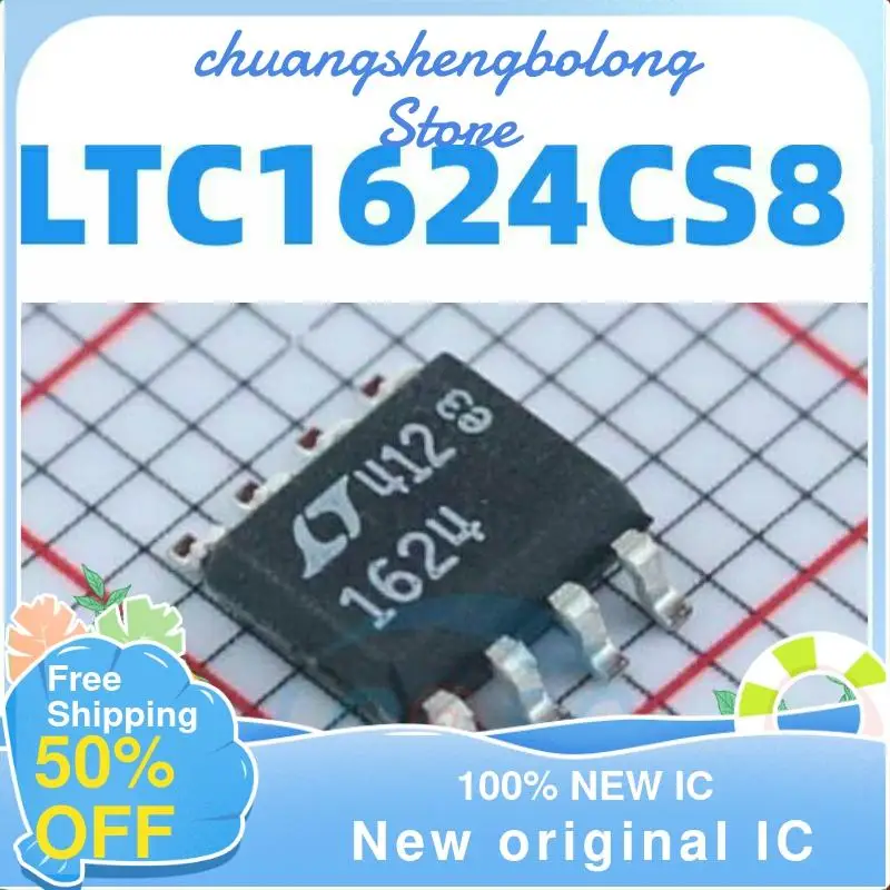 

5PCS LT1624CS8 LTC1624CS8 1624 LTC1624 SOP8 New original IC