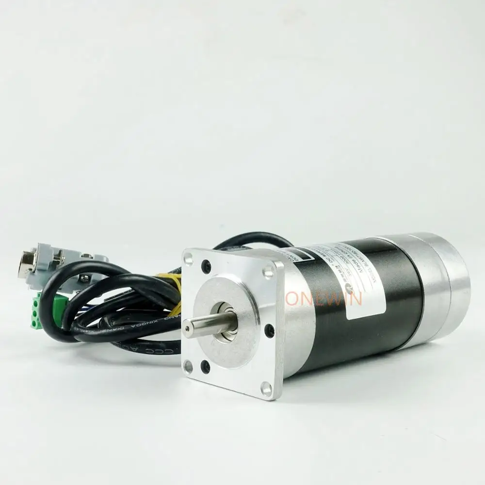 Leadshine servo driver acs606 e servo motor sem escova BLM57180-1000 codificador 1000 linhas 36-60 vdc