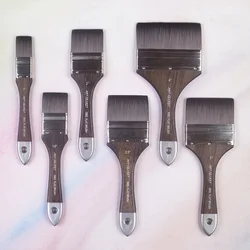 Artsecret Squirrel Imitation Synthetic Hair Pro Artist Gouache Oil Watercolor Brush Paint Tool  Bamboo Handle Art Supplies 3882