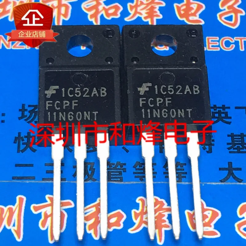 

10PCS FCPF11N60NT TO-220F 600V 10.8A