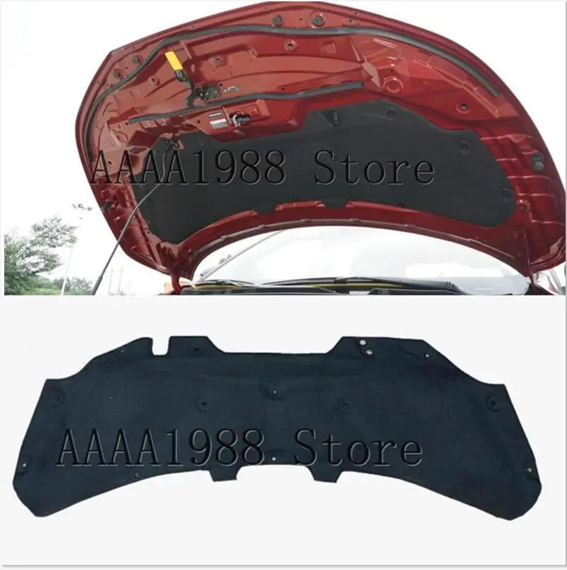 2014-2019 For Nissan Qashqai Dualis J11 Car Heat Sound Insulation Cotton Front Hood Engine Firewall Mat Pad Cover Noise Deadener