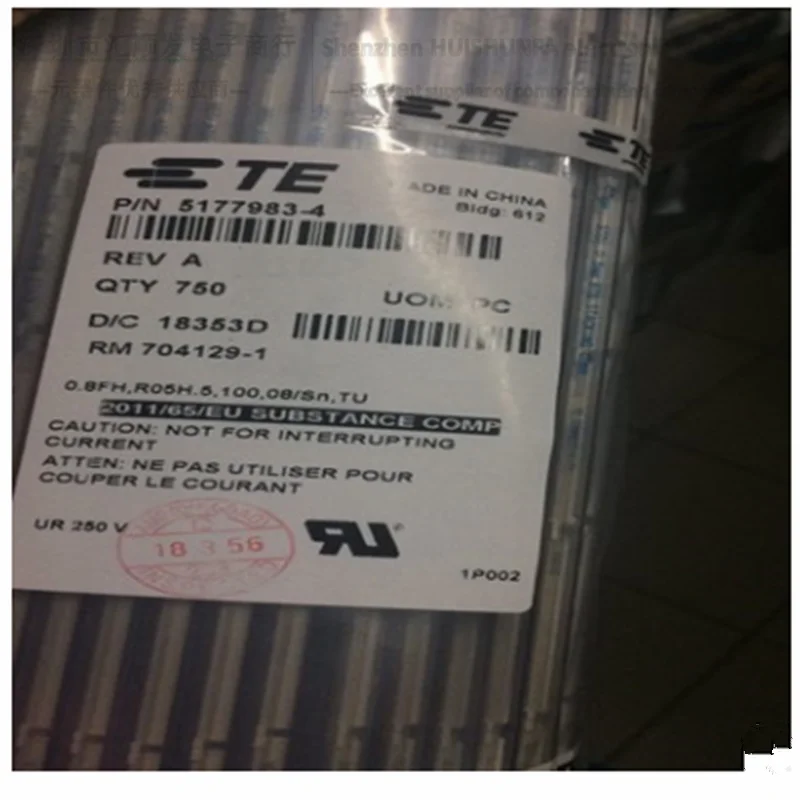 لوحة إلى لوحة و وصلات الميزانين TE الاتصال/AMP 5177983-2