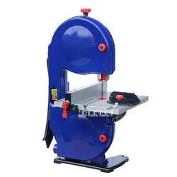 JDD200A 8 Inch Wood Band Saw Machine Household Small Band Curved Sawing Machine Electric Woodworking Band Saw 350W 220V