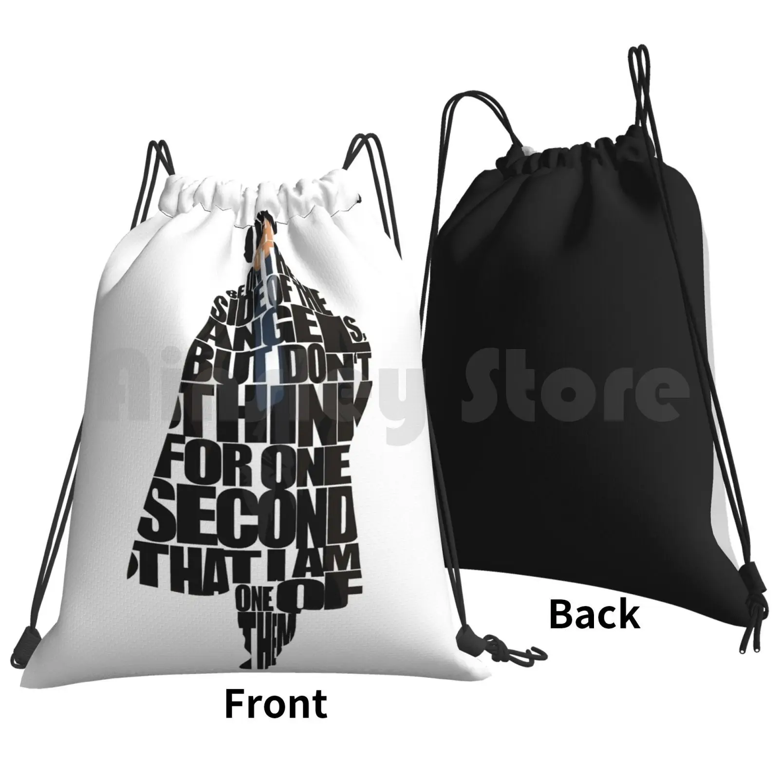 Sherlock Backpack Drawstring Bag Riding Climbing Gym Bag Sherlock Sherlock Tv Series Uk Benedict Cumberbatch Geek Geekery