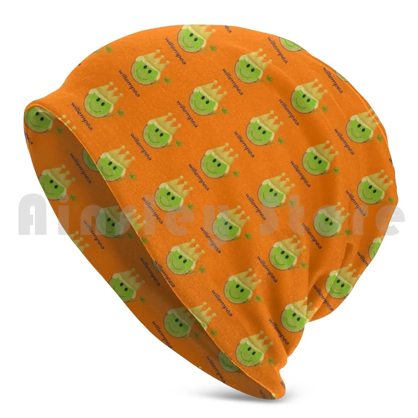 Willempea , Bearded Version Beanie Hedging Cap DIY Print Cushion Willempie Willem Alexander Koningsdag Oranje Boven