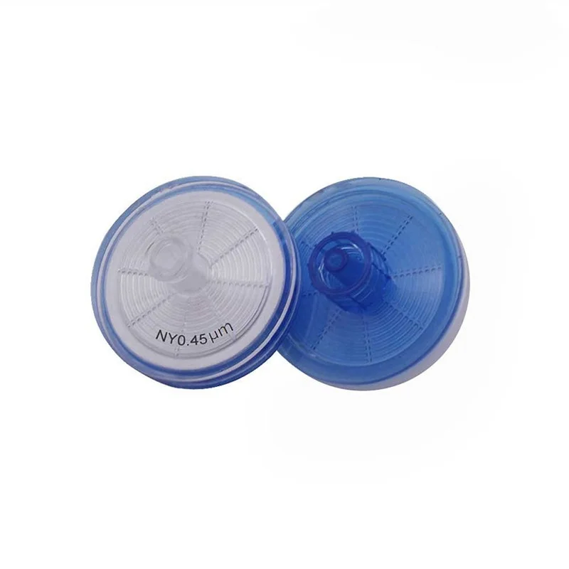 28mm DLLfil Syringe Filter Nylon CA PES PTFE PVDF Hydrophilic PTFE Hydrophilic PVDF 0.22um