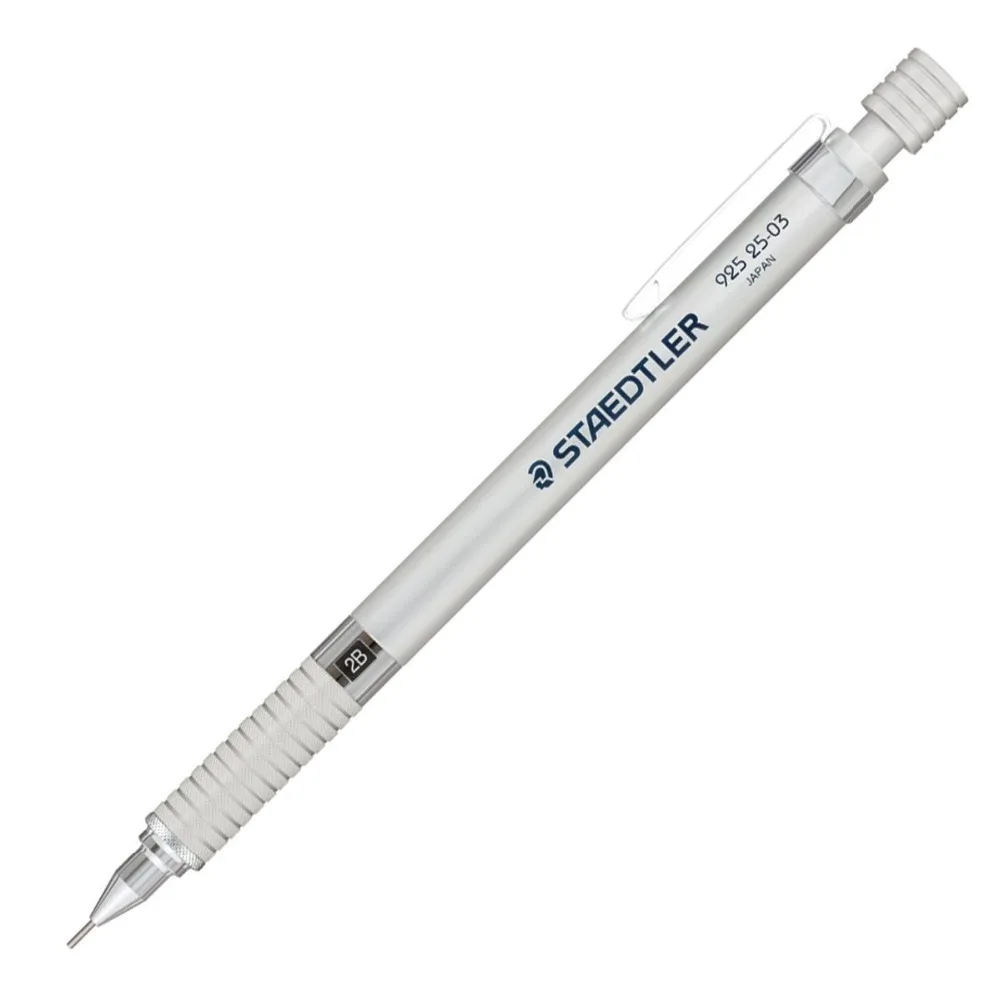 Imagem -05 - Staedtler Grafite Desenho Automático Lápis Mecânico Prata 925 0.3 0.5 0.7 0.9 1.3 2.0 mm 925 253 1.3 20 pc