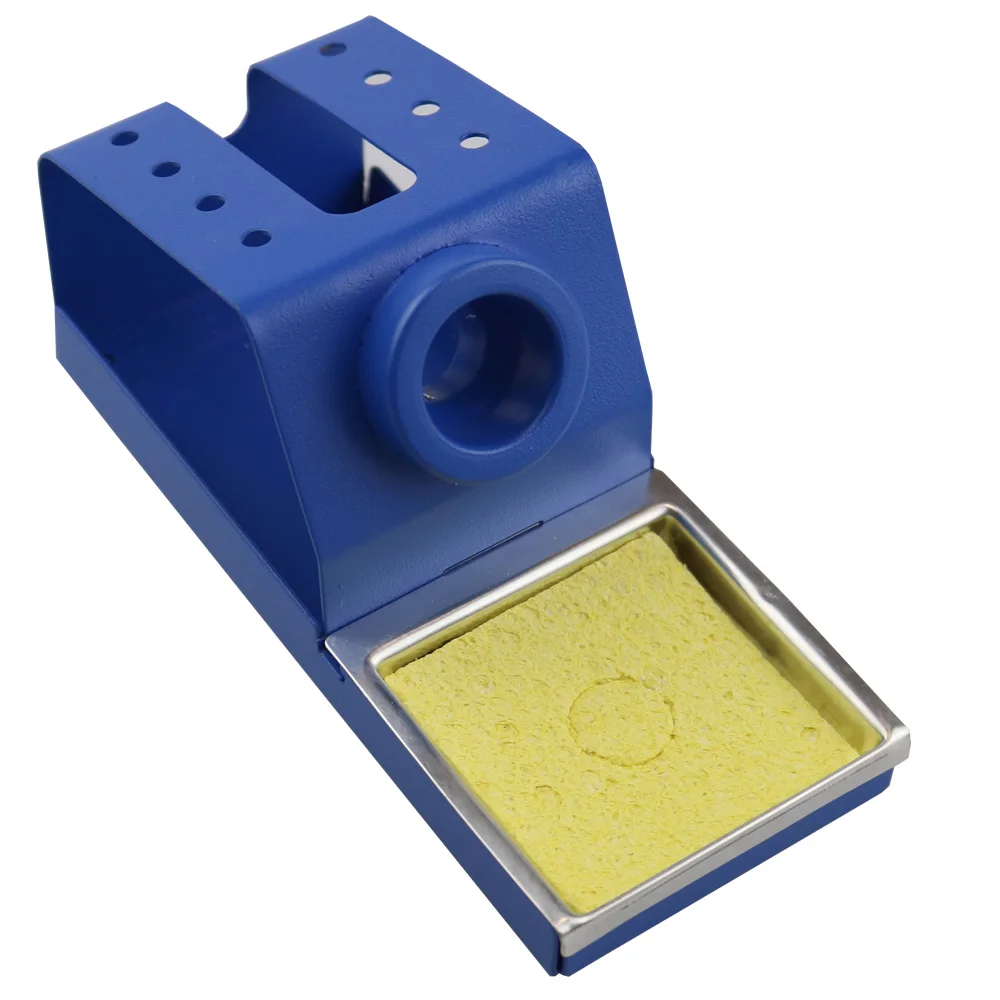 QUICKO Metal Material Soldering blue Iron Stand with Sponge For 936 Soldering Station 907 Soldering Handle