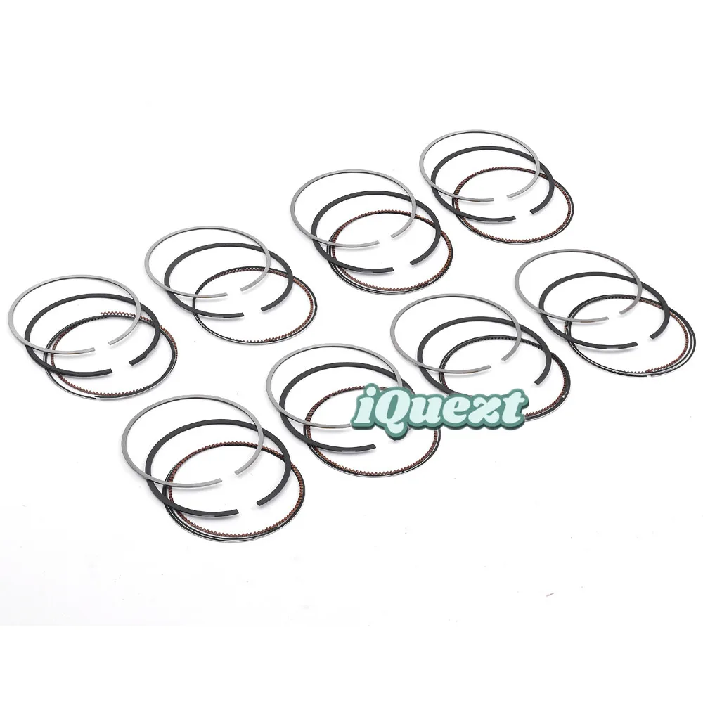 8x Piston Rings Set Φ96mm 9481039116 for Porsche Cayenne Panamera S GTS Turbo 4.8L 4806CC 970 9PA Engine