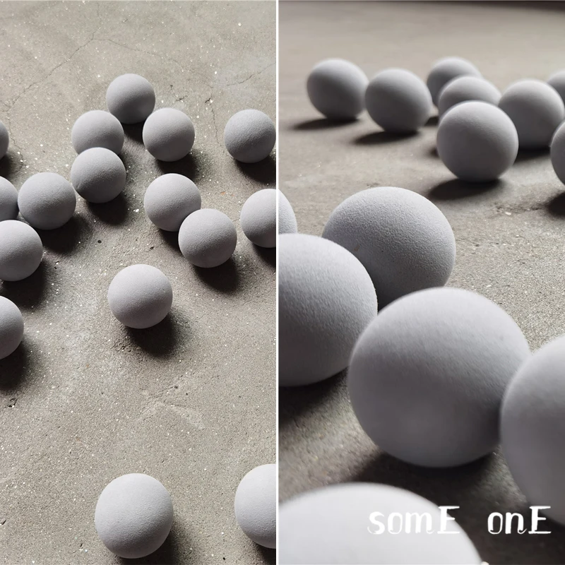 

Solid Sponge Balls Gray DIY Dolls Decor Painting Props Party Photo Decor Handmade Designer Materials