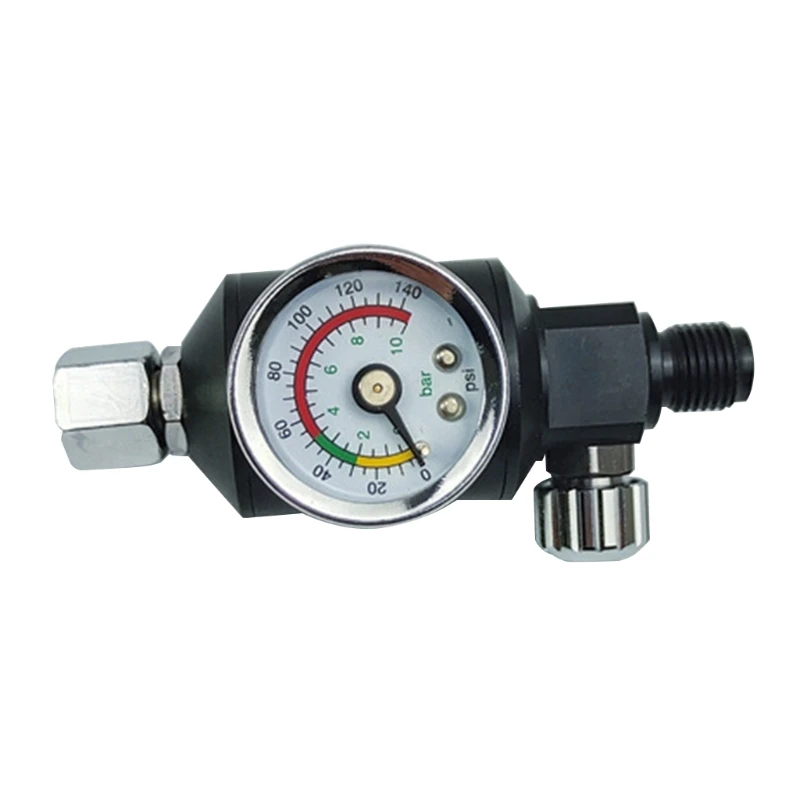 Air Filter Pressure Regulator Air Flow Regulator with Gauge Oil-water Separator High Performance Pneumatic Spray Gun