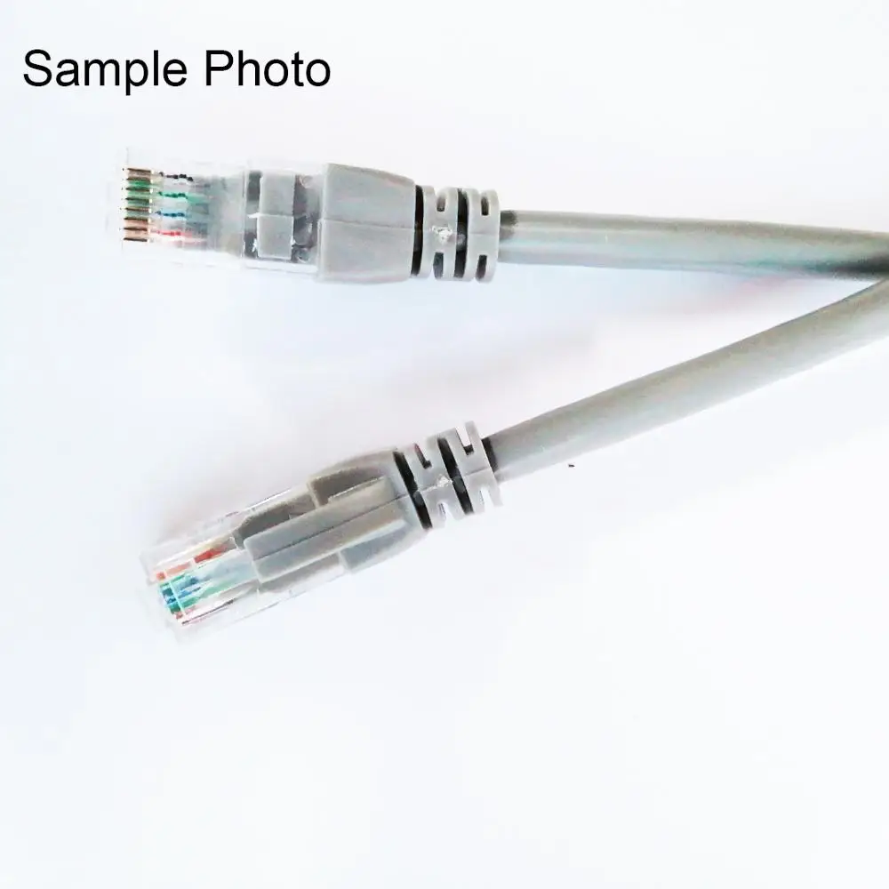 Cabo de ligação e lan de 10m, cabos de rede ethernet redondos cat6 utp para lan, 33 pés
