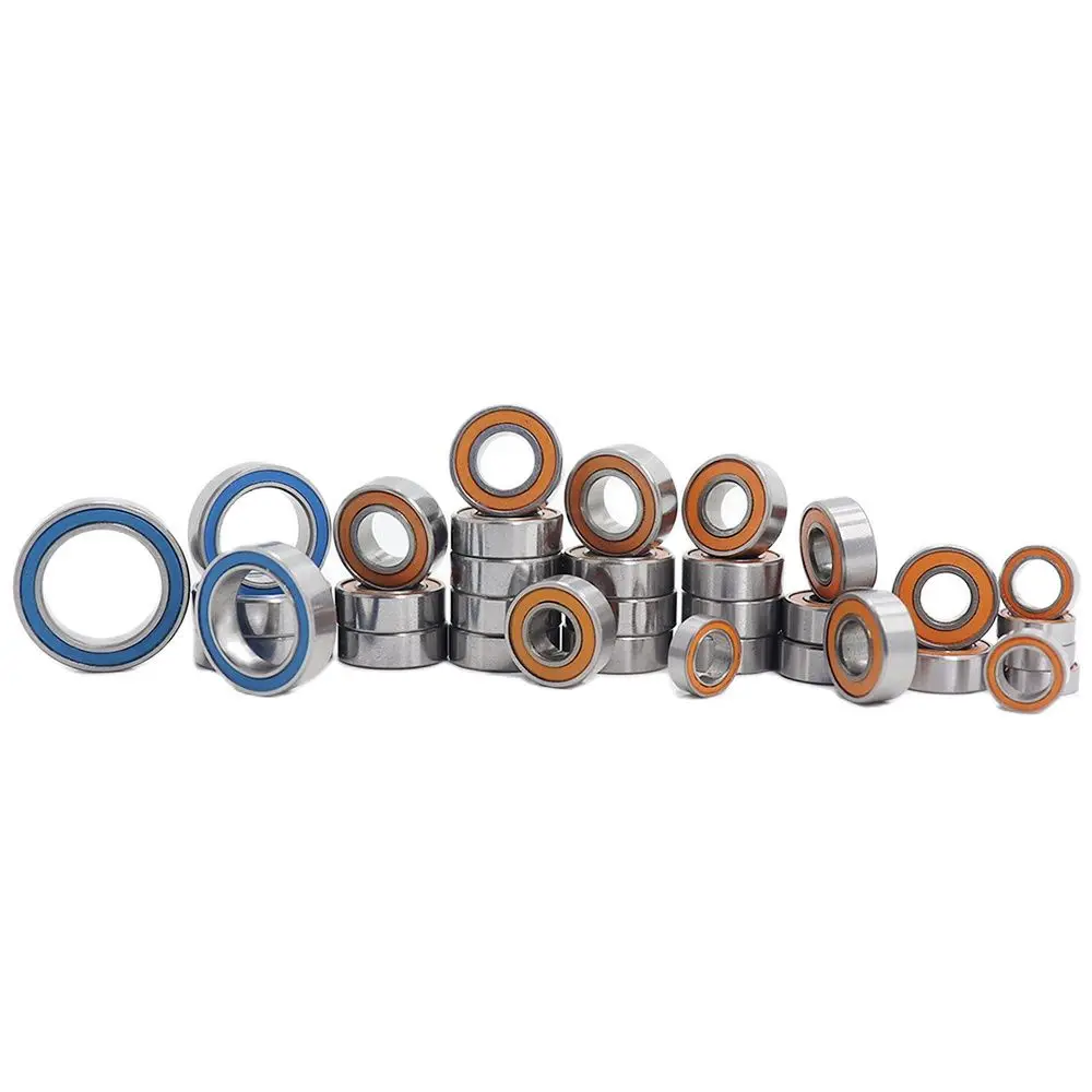 Ball Bearing Kit For Traxxas Monster Truck Nitro TMAXX 2.5 Model Color Sealed Ball Bearings, Pick 34 Pcs