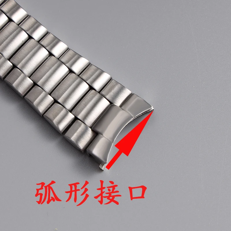 PCAVO 20mm 22mm Quality 316L Silver Stainless steel Watch Bands Strap For omega seamaster speedmaster planet ocean Belt