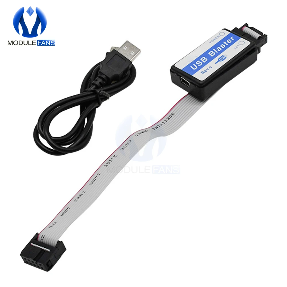 Mini Usb Blaster Cable For CPLD FPGA NIOS JTAG Programmer Support All ATLERA Deveice