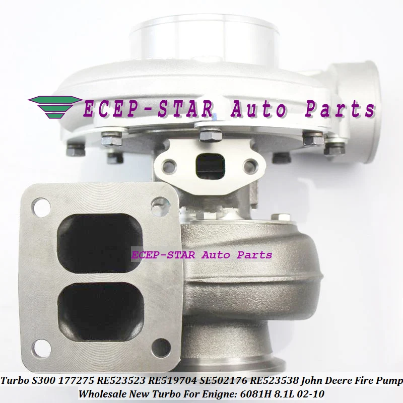 

Turbo S300 177275 RE523523 RE519704 SE502176 RE523538 173733 173157 173732 174736 для грузовика John Deere Fire Pump 6081H 8.1L